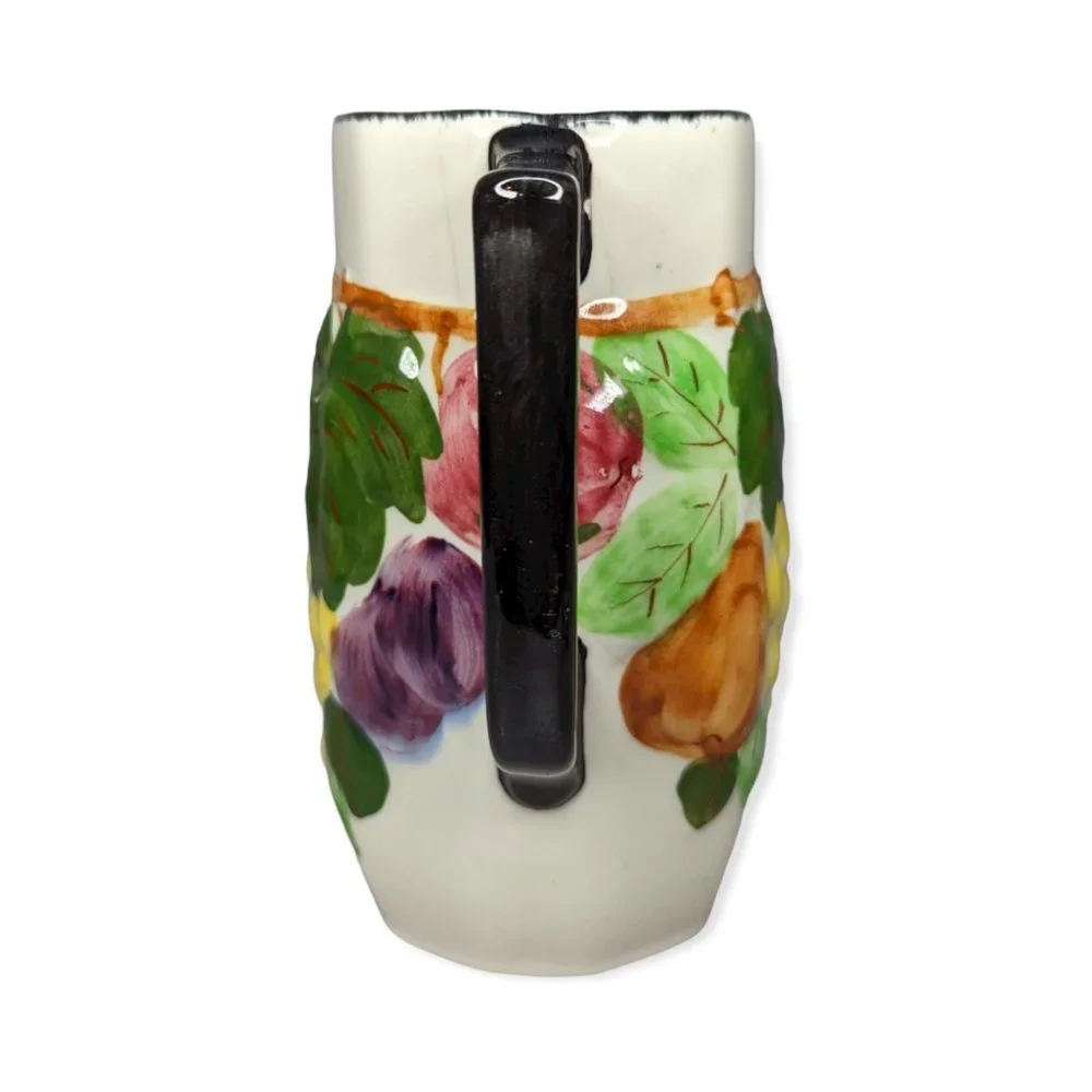 Blue Ridge Southern Pottery Sculpted Fruit Pitcher